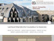 Tablet Screenshot of lmca-avocats.fr